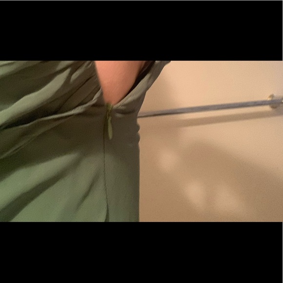 GREEN JACOB MID DRESS - Picture 7 of 7